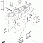 DF 150TX Gear Case (DF150ZG E03)