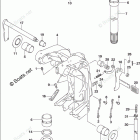 DF 115ATX Swivel Bracket (DF115AT E40)