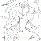 DF 150TX Opt:Remote Control Assy Single (1) (DF150T E03)