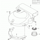 DF150/DF175 T, Z, ST,TG,ZG, Silencer  /  ring gear cover (df175zg e03)