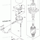 DF 25ATHS Starting Motor (DF25AQ P03)