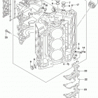 DF200T,Z,225T,Z,250T,Z,ST Cylinder block (df250t e03)