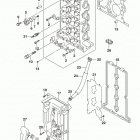 DF70A,80A,90A Головка цилиндров