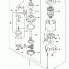 DF150/DF175 T, Z, ST,TG,ZG, Стартер