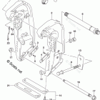 DF 250STL Clamp Bracket Transom(X,XX) (DF250T E03)