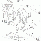 DF 200TX Clamp Bracket Transom(X) (DF200T E03)