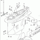 DF 200ATX Gear Case (DF200AZ E03)