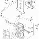 DF40AT,50AT,AVT,60AT,AVT Cylinder head (df50avt e03)