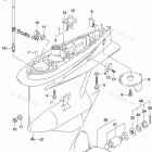 DF 200ATX Gear Case (DF200AT E03)