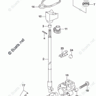 DF 300APL Clutch Rod (DF300A E03 From VIN.612133)