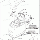 DF 225TX Engine Cover (For Y5S) (DF225T E03)