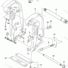 DF 225TX Clamp Bracket Transom(X,XX) (DF225T E03)