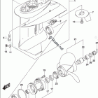 DF 25ATHS Gear Case (DF25AT P03)