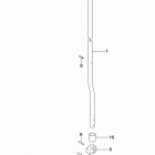 DF40AT,50AT,AVT,60AT,AVT Clutch rod (df60a e03)