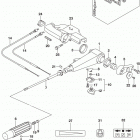 DF8A,8AR,9.9A,9.9AR Tiller handle (df9.9a p03)