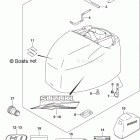 DF 60ATL Engine Cover (DF60AVT E03)