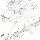 DF 25ATHS Gear Case (DF25ATH P03)