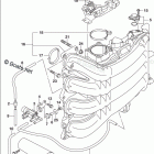 DF 175TLW Intake Manifold / Throttle Body (DF175TG E03)