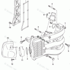 DF 60ATL Intake Manifold / Silencer / Exhaust Cover (DF60A E03)