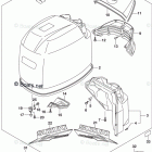 DF 150ZX Engine Cover (For Y5S) (DF175TG E03)