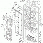 DF200AT,AZ Головка цилиндров