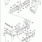 DF 30ATHL Opt:Remote Control Assy Single (2) (DF30AT P03)