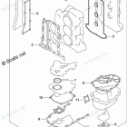 DF 40ATL OPT:GASKET SET