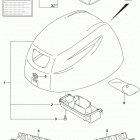 DF8A,8AR,9.9A,9.9AR Engine cover (df8a p03)