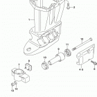 DF40AT,50AT,AVT,60AT,AVT Drive shaft housing (df60a e03)