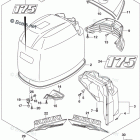 DF 175TLW Engine Cover (For 0EP) (DF175T E03)