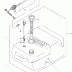 DF 115ATL Fuel Tank (DF115AT E40)