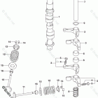 DF 9.9AEL Camshaft (DF9.9AR P03)