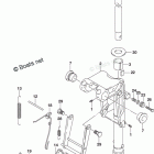 DF 9.9ARS Swivel Bracket (DF9.9AR P03)