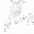 DF40AT,50AT,AVT,60AT,AVT Drive shaft housing (df40a e03)