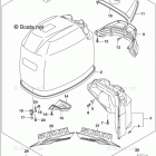 DF 175ZGX Engine Cover (For Y5S) (DF175Z E03)