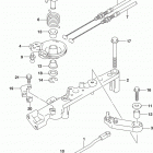 DF150/DF175 T, Z, ST,TG,ZG, Throttle rod (df175t e03)