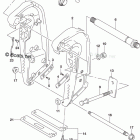 DF 200TX Clamp Bracket Transom(X) (DF200Z E03)
