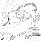 DF 300APL Engine Cover (For 0EP,Y5S) (DF300A E03)