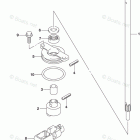 DF 250STL Clutch Rod (DF250ST E03)