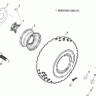 R07RB50AA/RH50AA RANGER 500 2X4/4X4 Колесо переднее