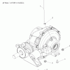 R07RB50AA/RH50AA RANGER 500 2X4/4X4 Gearcase, mounting, rear (built after 1 / 15 / 07)