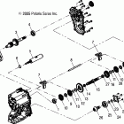 R06RF68AA RANGER 6x6 EFI 700 Gearcase, internal