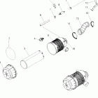 R07RB50AA/RH50AA RANGER 500 2X4/4X4 Воздушный фильтр