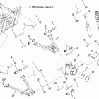 R07RB50AA/RH50AA RANGER 500 2X4/4X4 Подвеска задняя