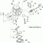 R07RB50AA/RH50AA RANGER 500 2X4/4X4 Карбюратор