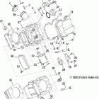 R07RB50AA/RH50AA RANGER 500 2X4/4X4 Цилиндр двигателя