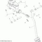 R07RB50AA/RH50AA RANGER 500 2X4/4X4 Brake, foot