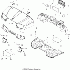 R07RB50AA/RH50AA RANGER 500 2X4/4X4 Капот