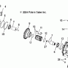 R05RB50AA RANGER 2X4,4X4,6X6 Front housing (4x4)(6x6)