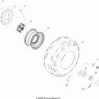 R07RB50AA/RH50AA RANGER 500 2X4/4X4 Колесо заднее